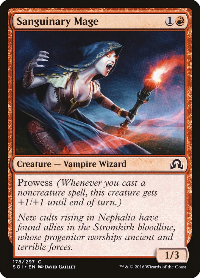 Sanguinary Mage [Shadows over Innistrad] | Total Play