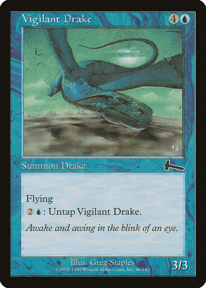 Vigilant Drake [Urza's Legacy] | Total Play
