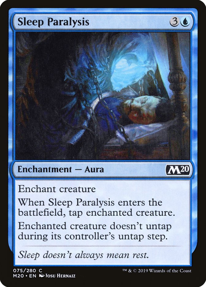 Sleep Paralysis [Core Set 2020] | Total Play