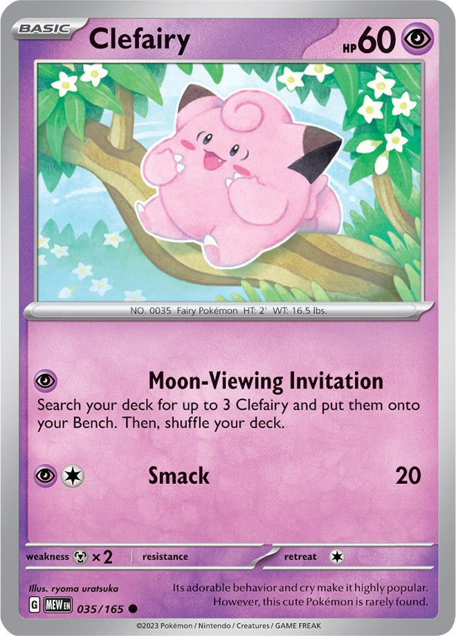 Clefairy (035/165) [Scarlet & Violet 151] | Total Play