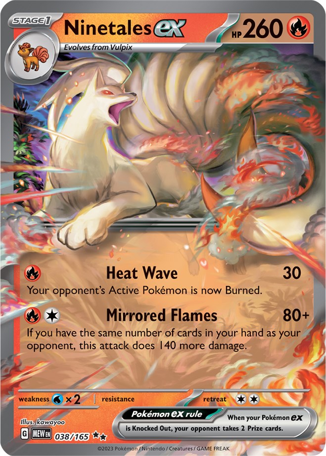 Ninetales ex (038/165) [Scarlet & Violet 151] | Total Play