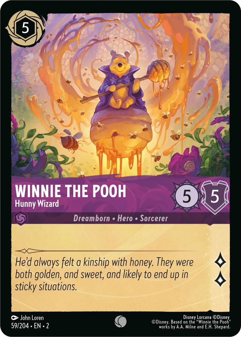 Winnie the Pooh - Hunny Wizard (59/204) [Rise of the Floodborn] | Total Play