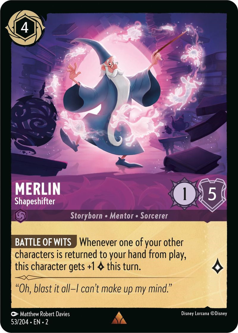 Merlin - Shapeshifter (53/204) [Rise of the Floodborn] | Total Play