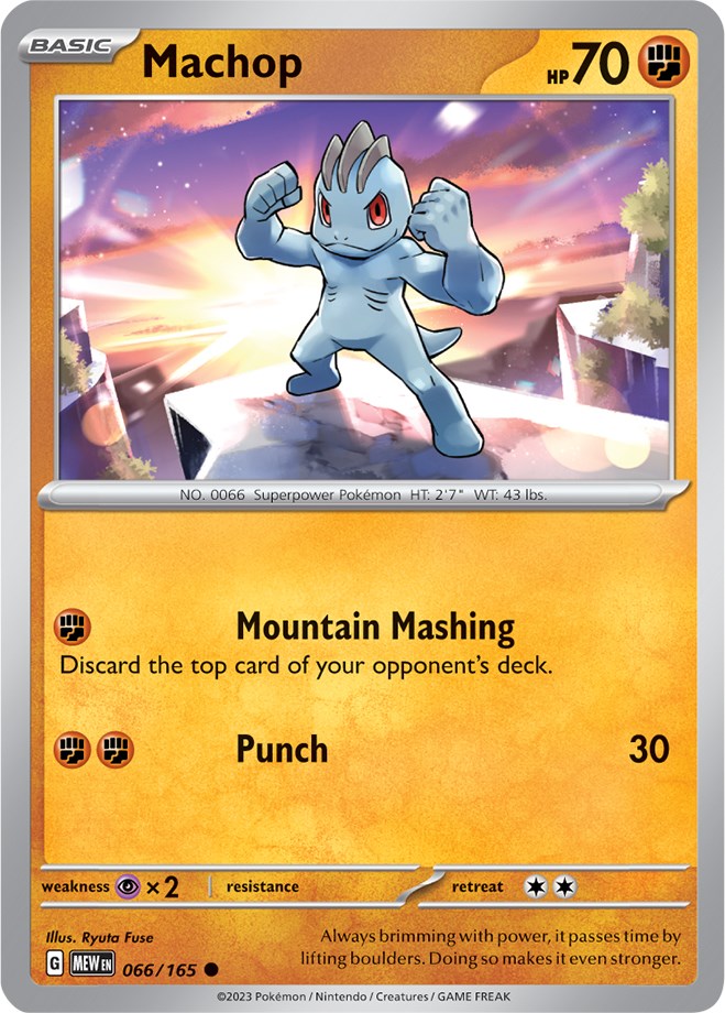 Machop (066/165) [Scarlet & Violet 151] | Total Play