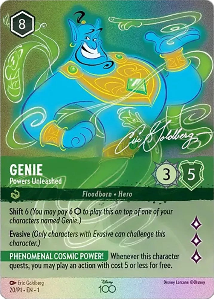 Genie - Powers Unleashed (Enchanted) (20) [Disney100 Promos] | Total Play