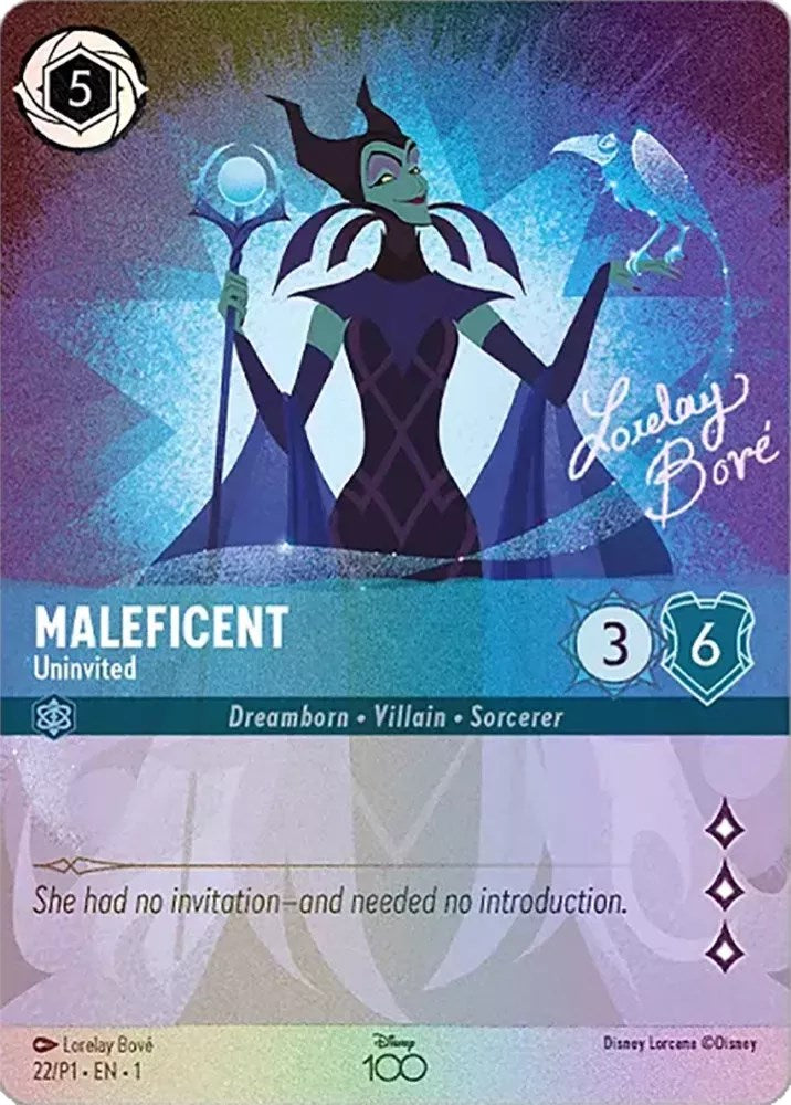 Maleficent - Uninvited (Enchanted) (22) [Disney100 Promos] | Total Play