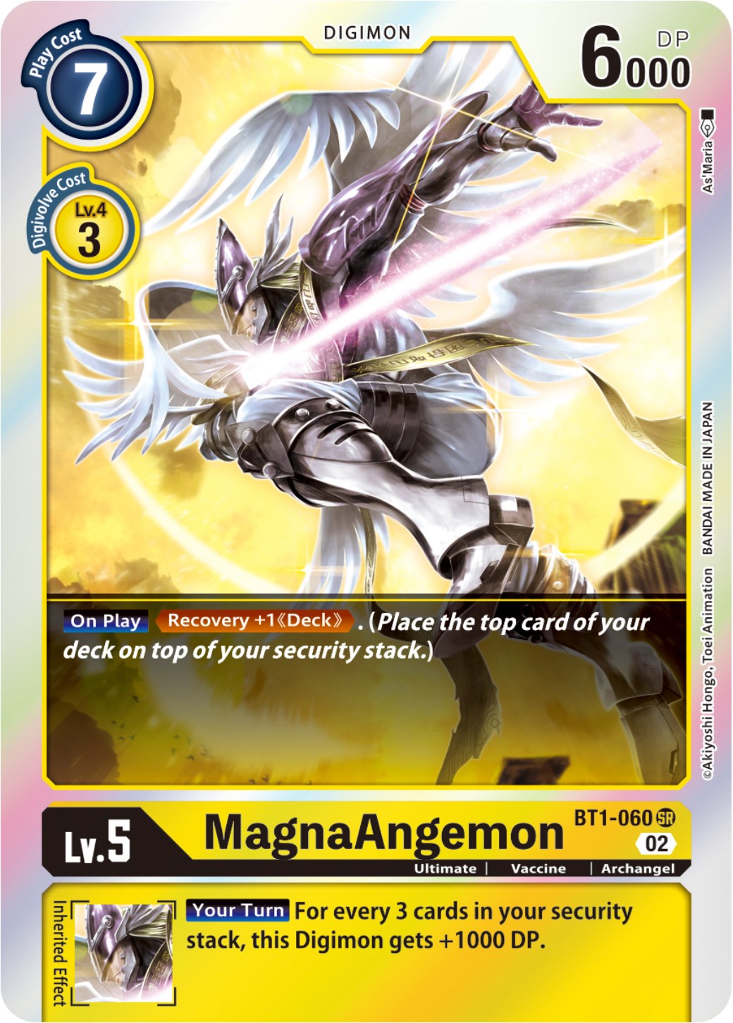 MagnaAngemon [BT1-060] (Resurgence Booster Reprint) [Resurgence Booster] | Total Play