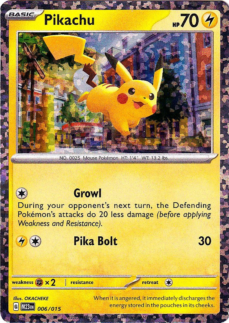 Pikachu (006/015) [McDonald's Promos: 2023 Collection] | Total Play