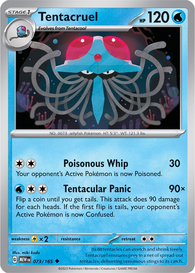 Tentacruel (073/165) [Scarlet & Violet 151] | Total Play