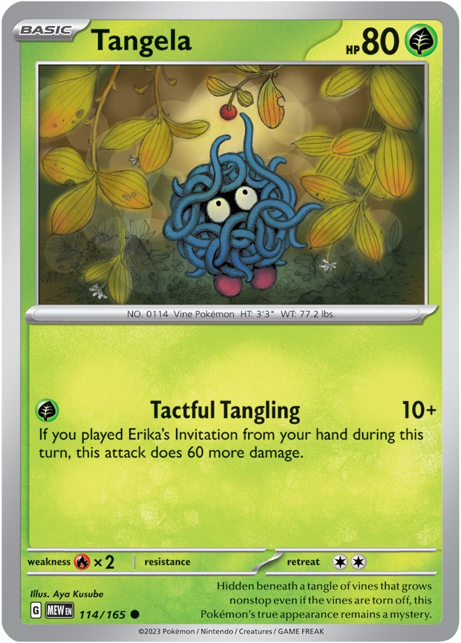 Tangela (114/165) [Scarlet & Violet 151] | Total Play