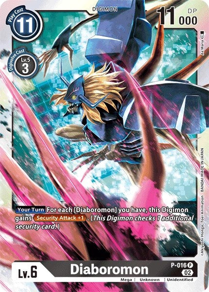 Diaboromon [P-016] (Resurgence Booster Reprint) [Resurgence Booster] | Total Play