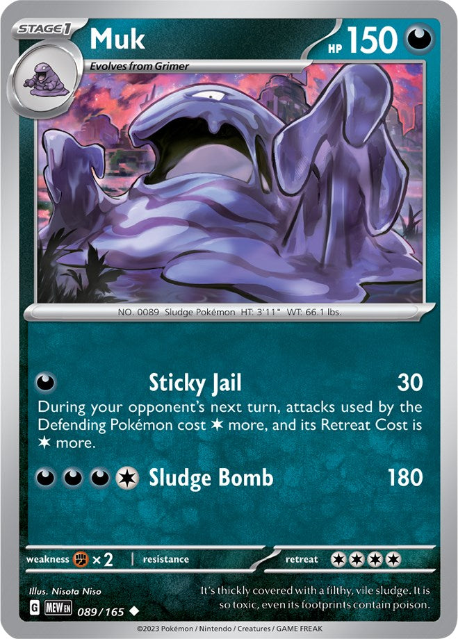 Muk (089/165) [Scarlet & Violet 151] | Total Play