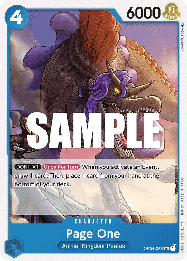 Page One [Kingdoms of Intrigue] | Total Play