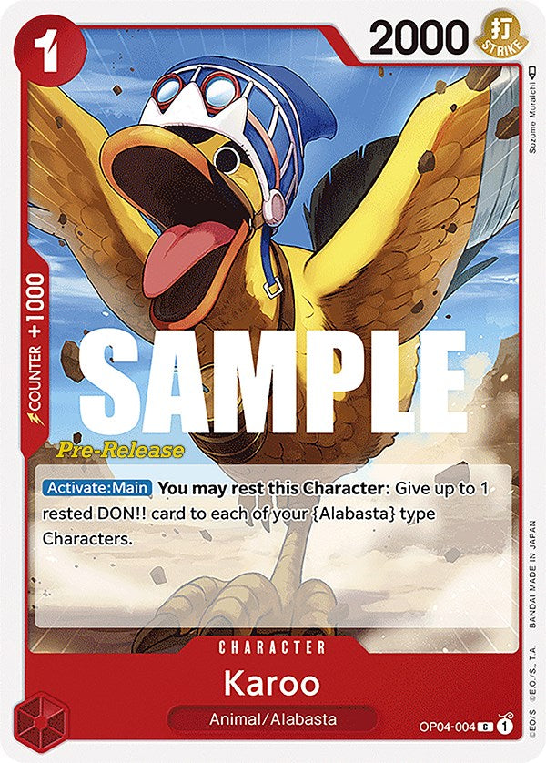Karoo [Kingdoms of Intrigue Pre-Release Cards] | Total Play