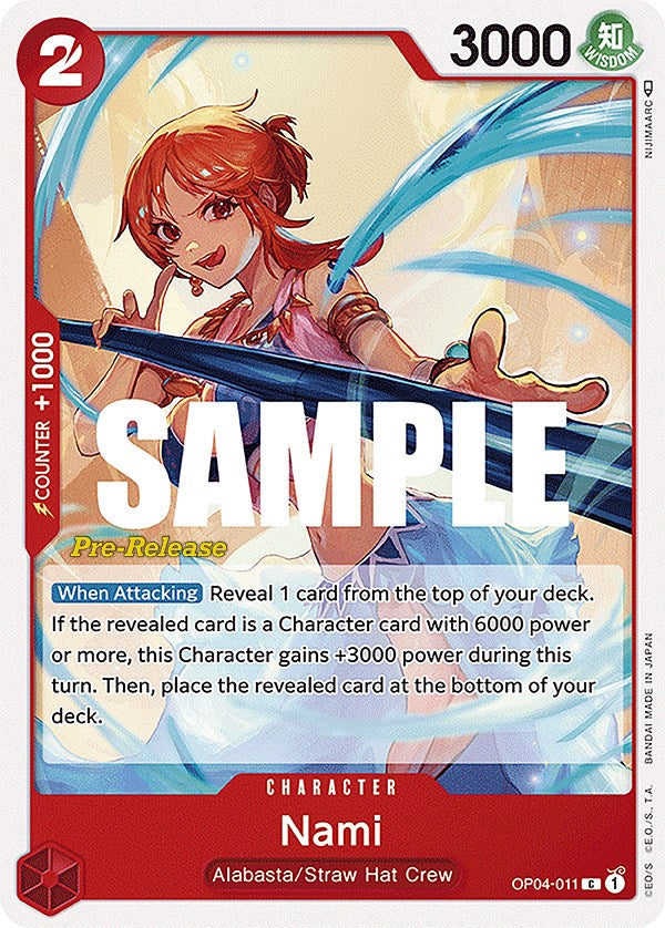 Nami [Kingdoms of Intrigue Pre-Release Cards] | Total Play