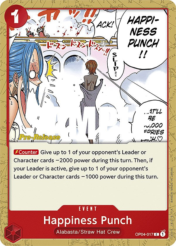 Happiness Punch [Kingdoms of Intrigue Pre-Release Cards] | Total Play