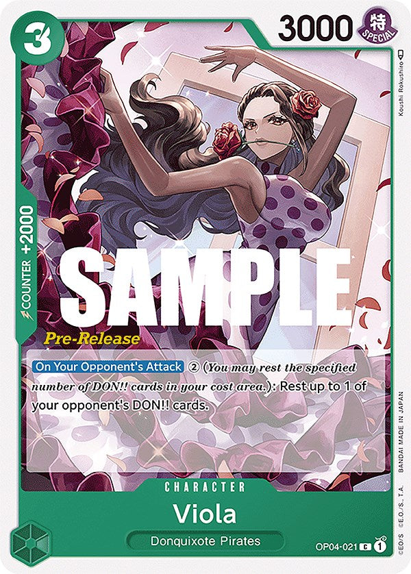 Viola [Kingdoms of Intrigue Pre-Release Cards] | Total Play