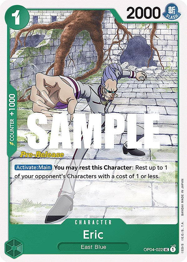 Eric [Kingdoms of Intrigue Pre-Release Cards] | Total Play