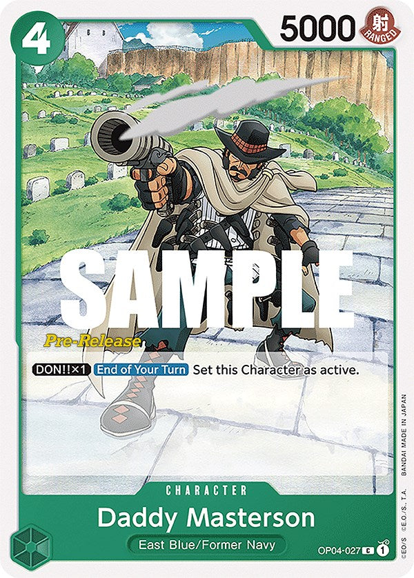 Daddy Masterson [Kingdoms of Intrigue Pre-Release Cards] | Total Play