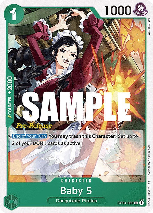 Baby 5 [Kingdoms of Intrigue Pre-Release Cards] | Total Play