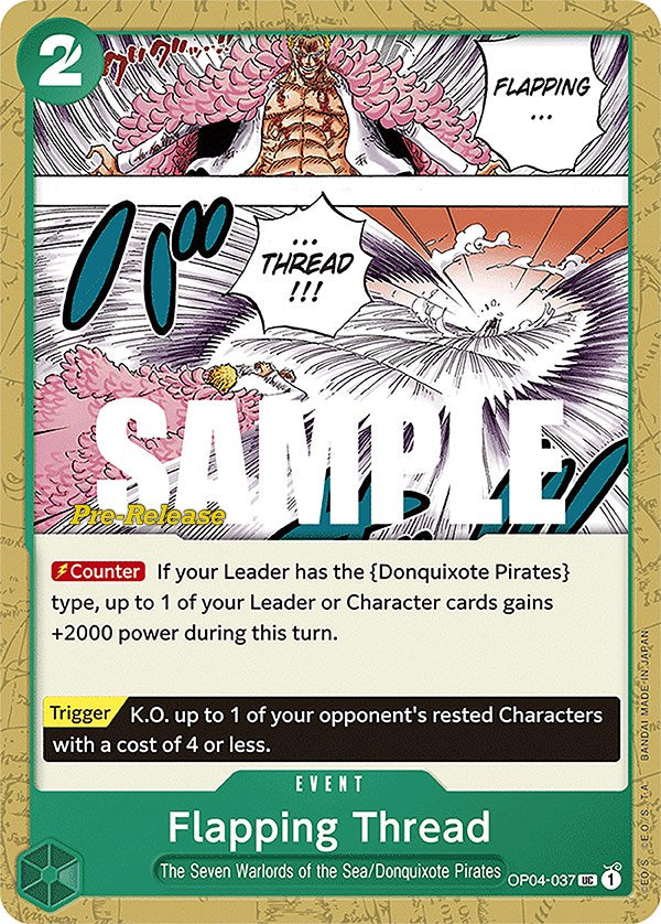 Flapping Thread [Kingdoms of Intrigue Pre-Release Cards] | Total Play