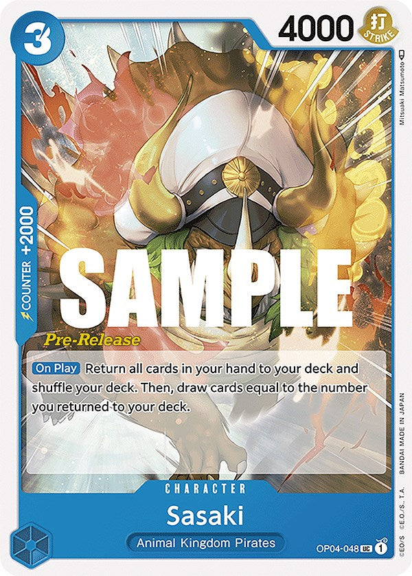 Sasaki [Kingdoms of Intrigue Pre-Release Cards] | Total Play