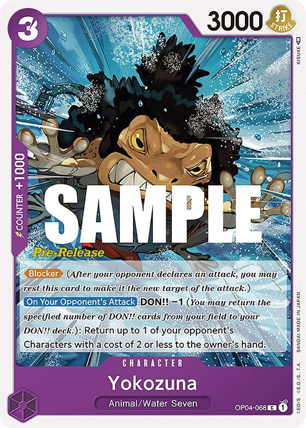 Yokozuna [Kingdoms of Intrigue Pre-Release Cards] | Total Play