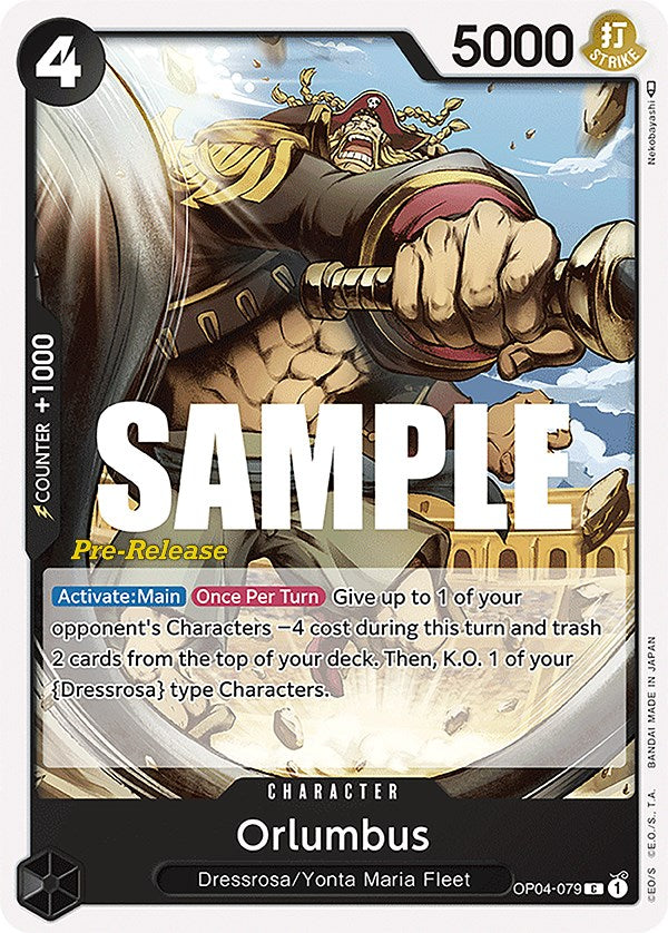 Orlumbus [Kingdoms of Intrigue Pre-Release Cards] | Total Play