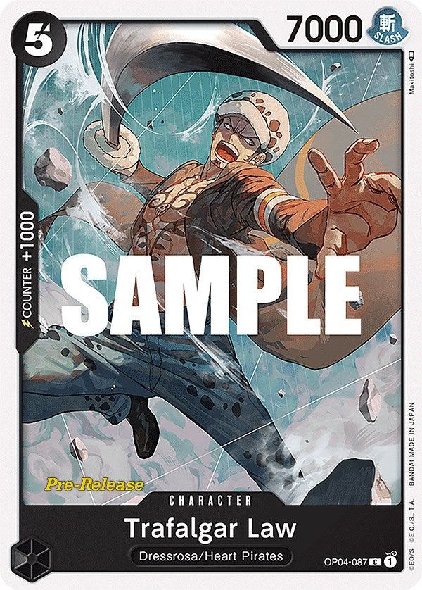 Trafalgar Law [Kingdoms of Intrigue Pre-Release Cards] | Total Play