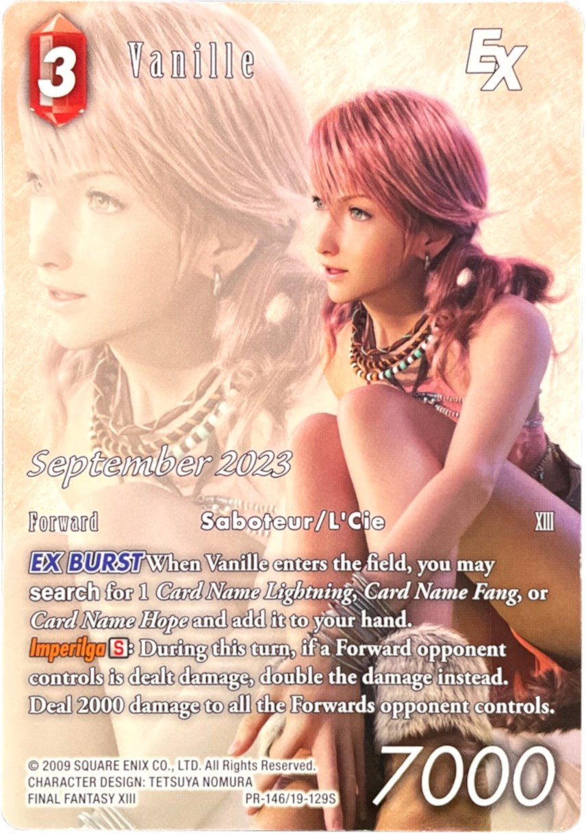 Vanille EX [Promo Cards] | Total Play