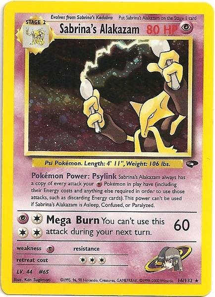 Sabrina's Alakazam (16/132) [Gym Challenge Unlimited] | Total Play