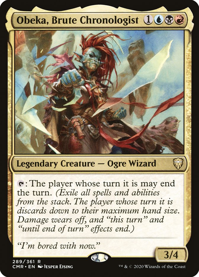 Obeka, Brute Chronologist [Commander Legends] | Total Play