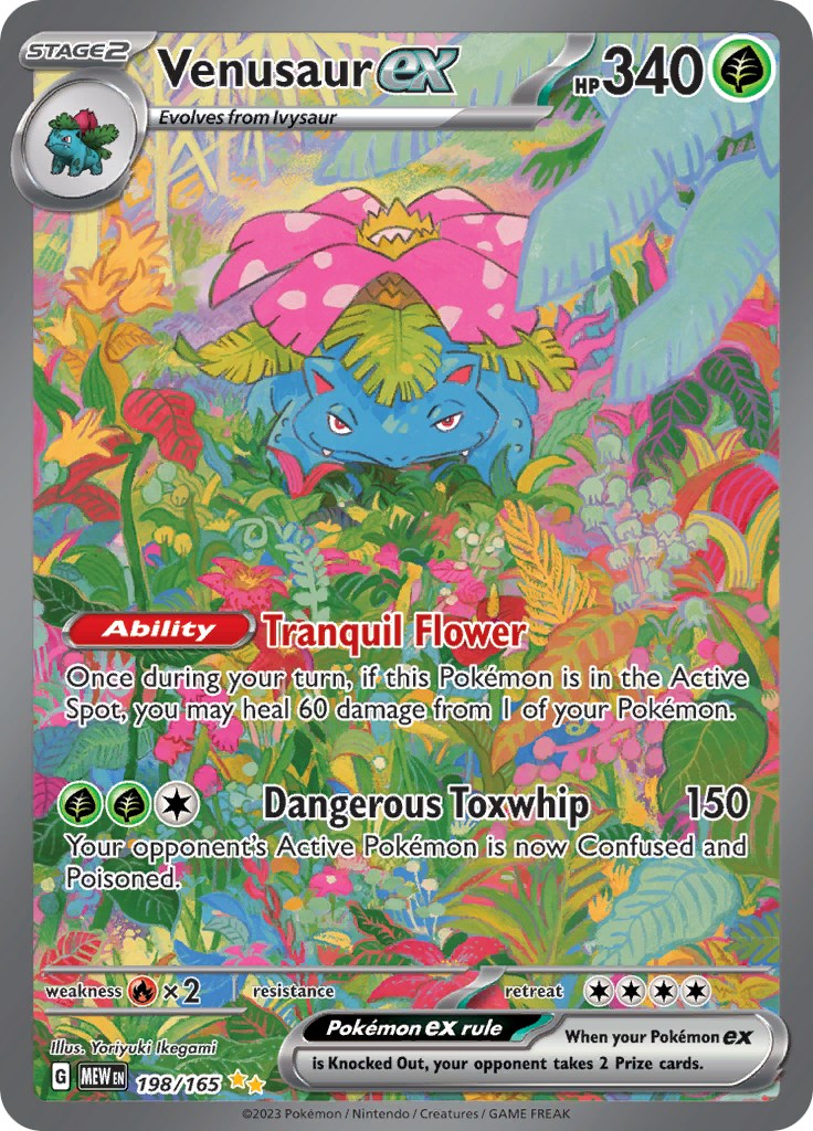 Venusaur ex (198/165) [Scarlet & Violet 151] | Total Play