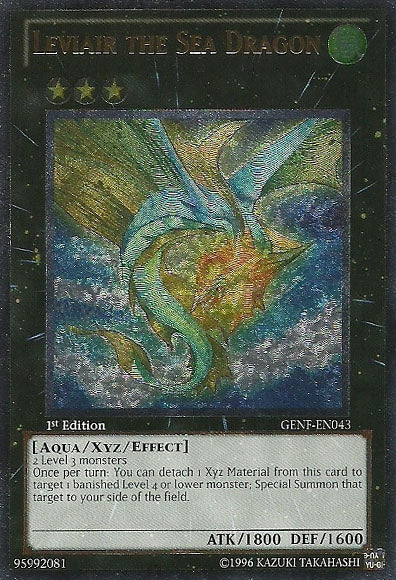Leviair the Sea Dragon [GENF-EN043] Ultimate Rare | Total Play