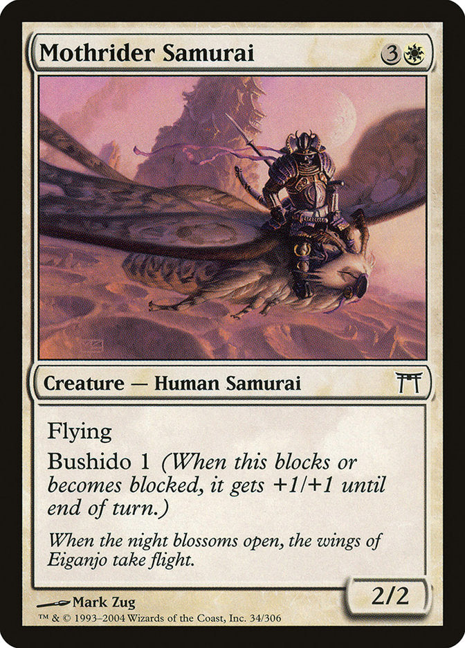 Mothrider Samurai [Champions of Kamigawa] | Total Play