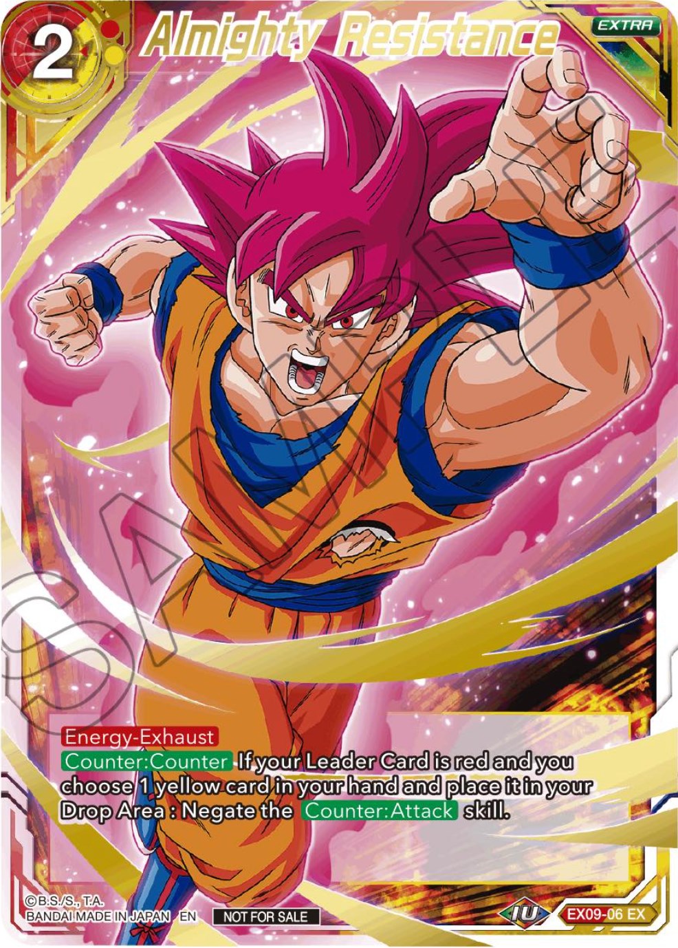 Almighty Resistance (Alt. Art Card Set 2023 Vol. 3) (EX09-06) [Tournament Promotion Cards] | Total Play