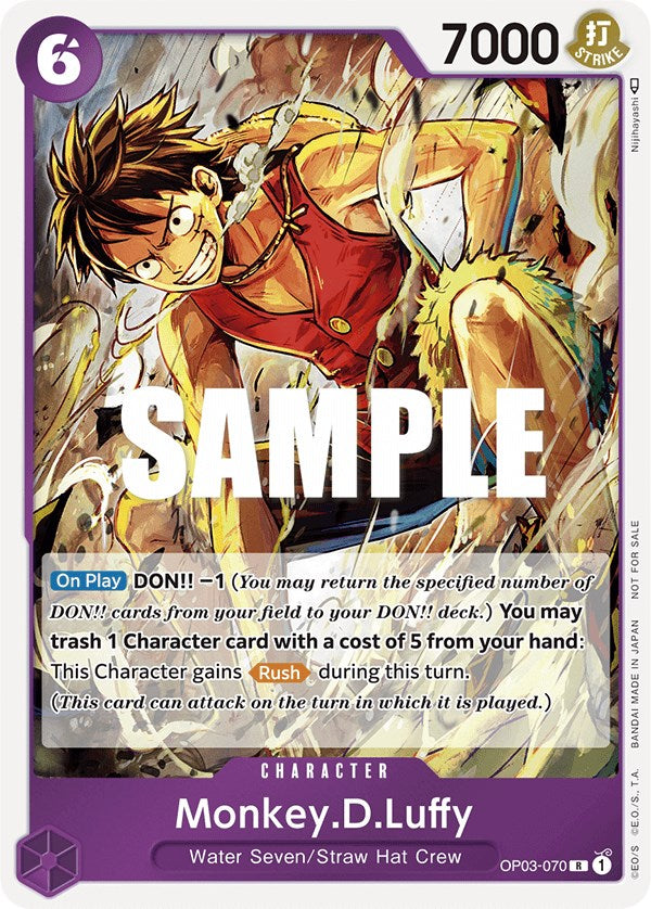 Monkey.D.Luffy (Dash Pack) [Kingdoms of Intrigue] | Total Play