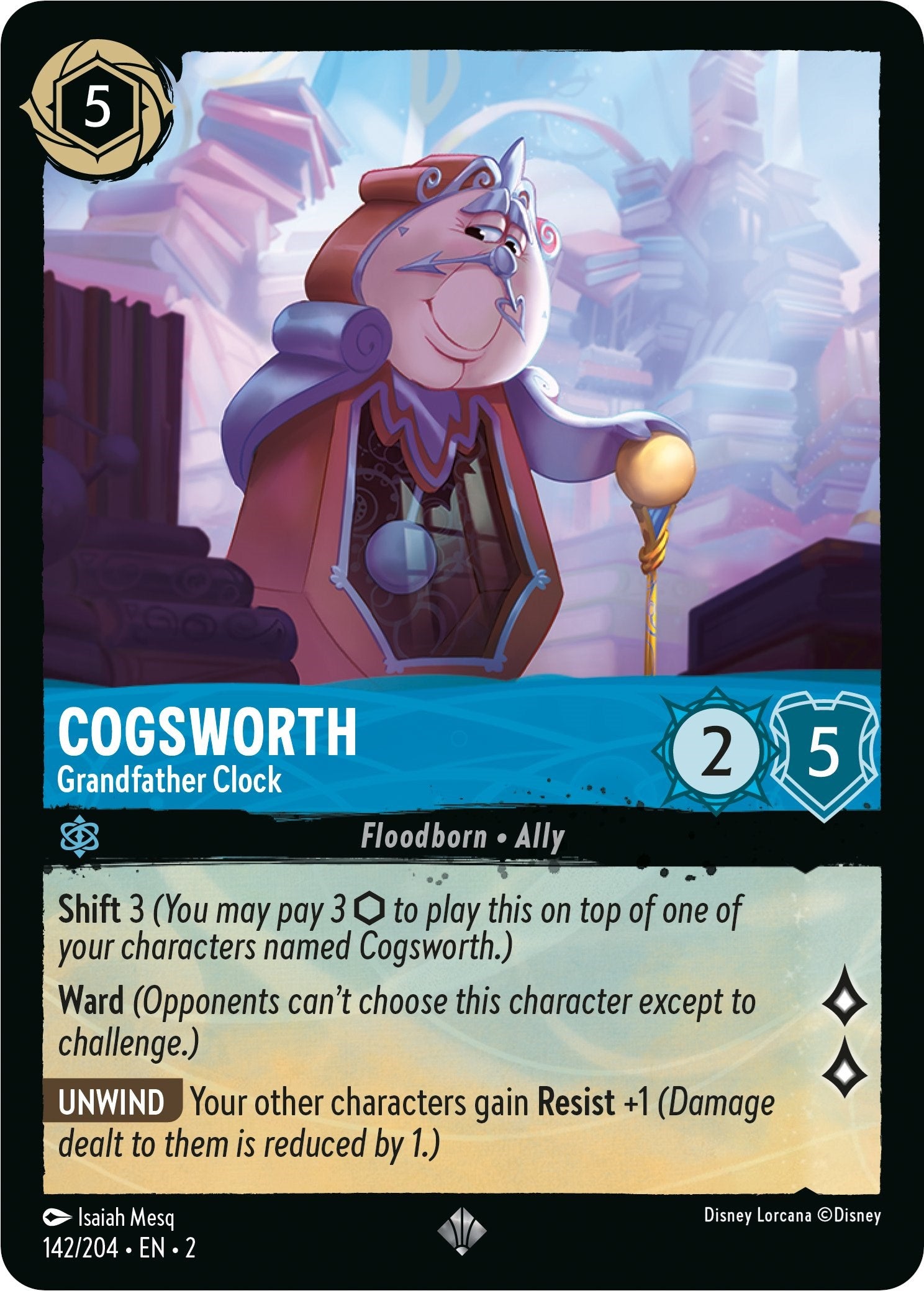 Cogsworth - Grandfather Clock (142/204) [Rise of the Floodborn] | Total Play