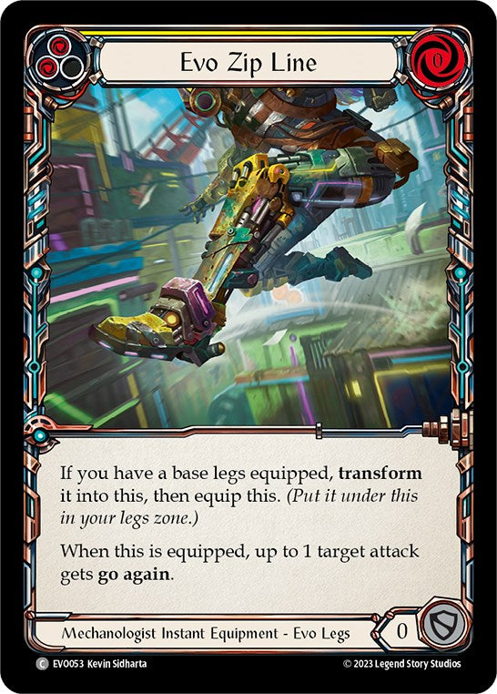 Evo Zip Line [EVO053] (Bright Lights)  Cold Foil | Total Play