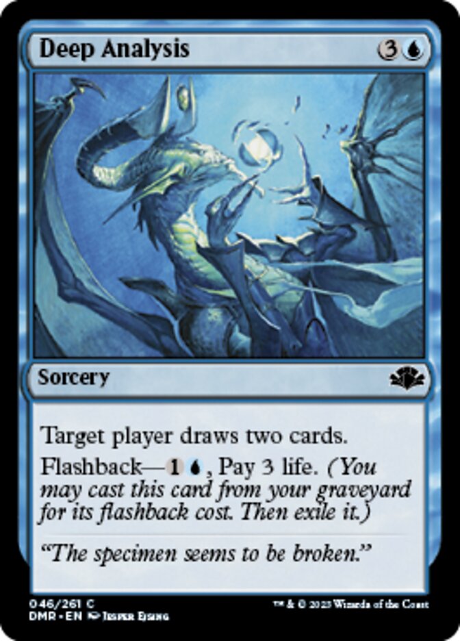 Deep Analysis [Dominaria Remastered] | Total Play
