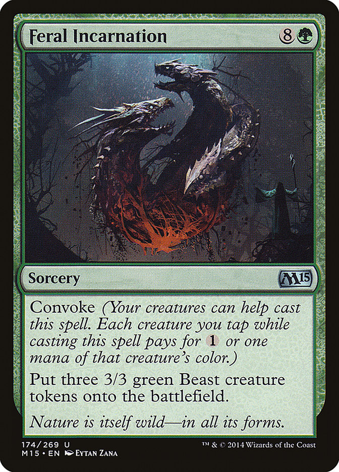 Feral Incarnation [Magic 2015] | Total Play