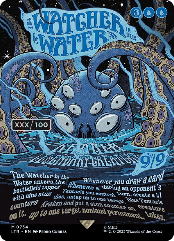 The Watcher in the Water (Borderless Poster) (Serialized) [The Lord of the Rings: Tales of Middle-Earth] | Total Play