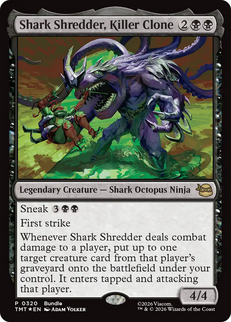 Shark Shredder, Killer Clone [Teenage Mutant Ninja Turtles Promos] | Total Play