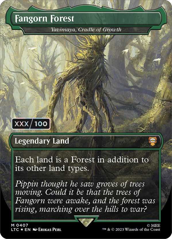 Fangorn Forest - Yavimaya, Cradle of Growth (Serialized) [The Lord of the Rings: Tales of Middle-Earth Commander] | Total Play