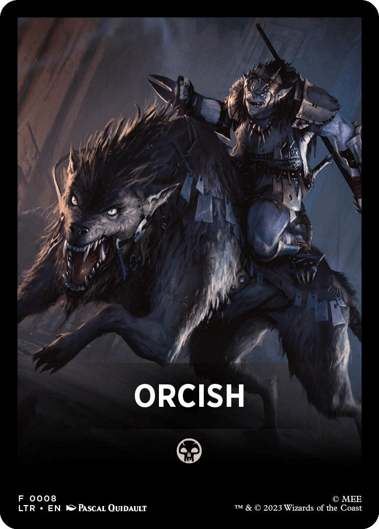Orcish Theme Card [The Lord of the Rings: Tales of Middle-Earth] | Total Play
