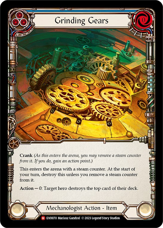 Grinding Gears [EVO070] (Bright Lights)  Rainbow Foil | Total Play