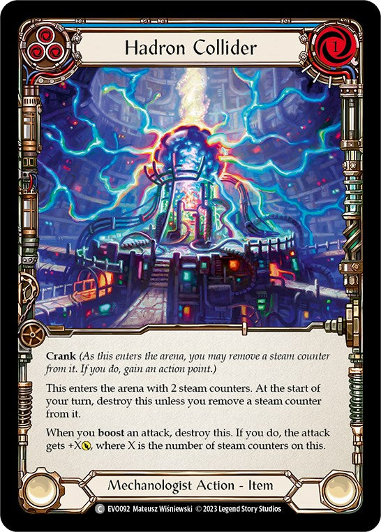 Hadron Collider (Blue) [EVO092] (Bright Lights)  Rainbow Foil | Total Play