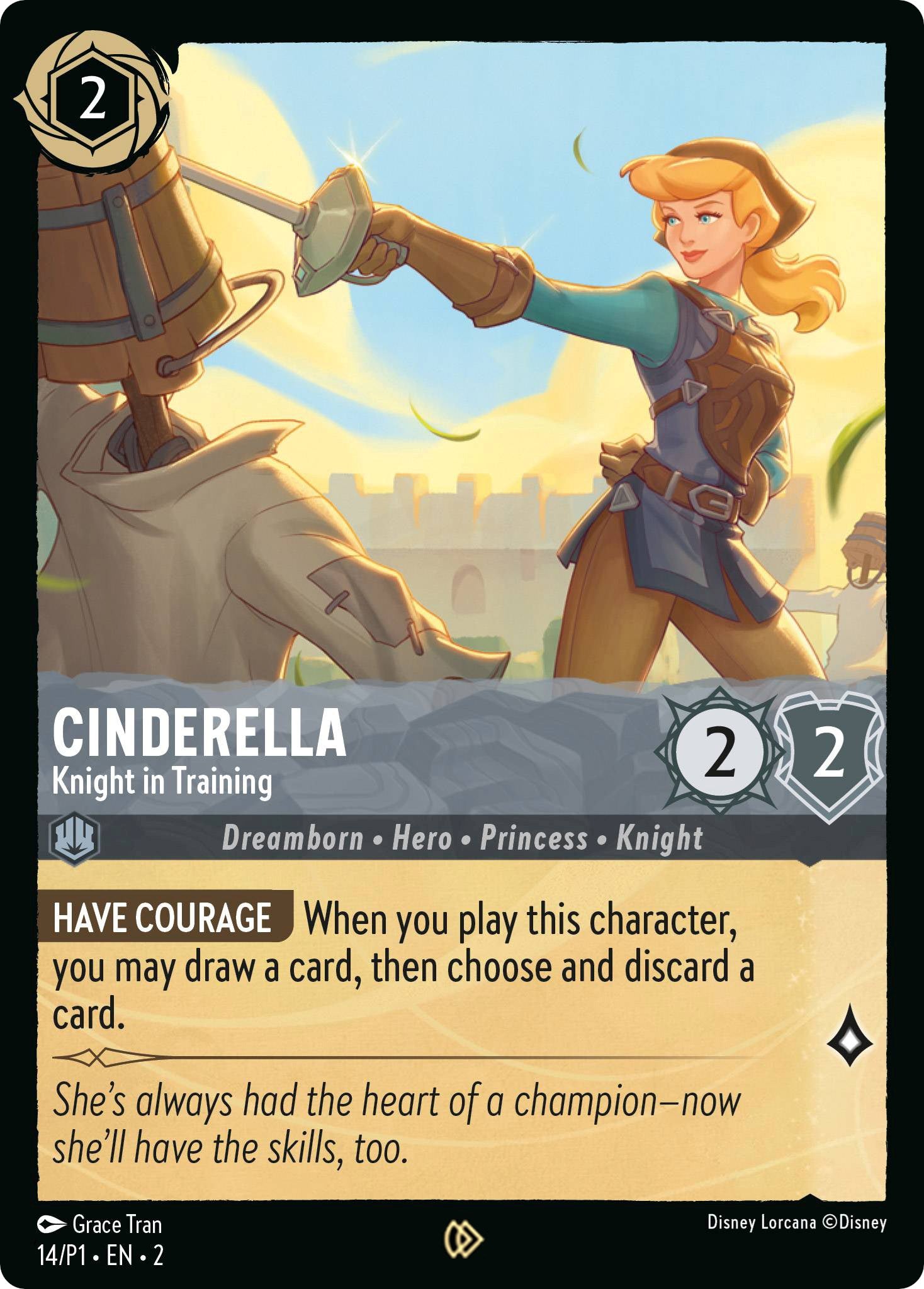 Cinderella - Knight in Training (14) [Promo Cards] | Total Play