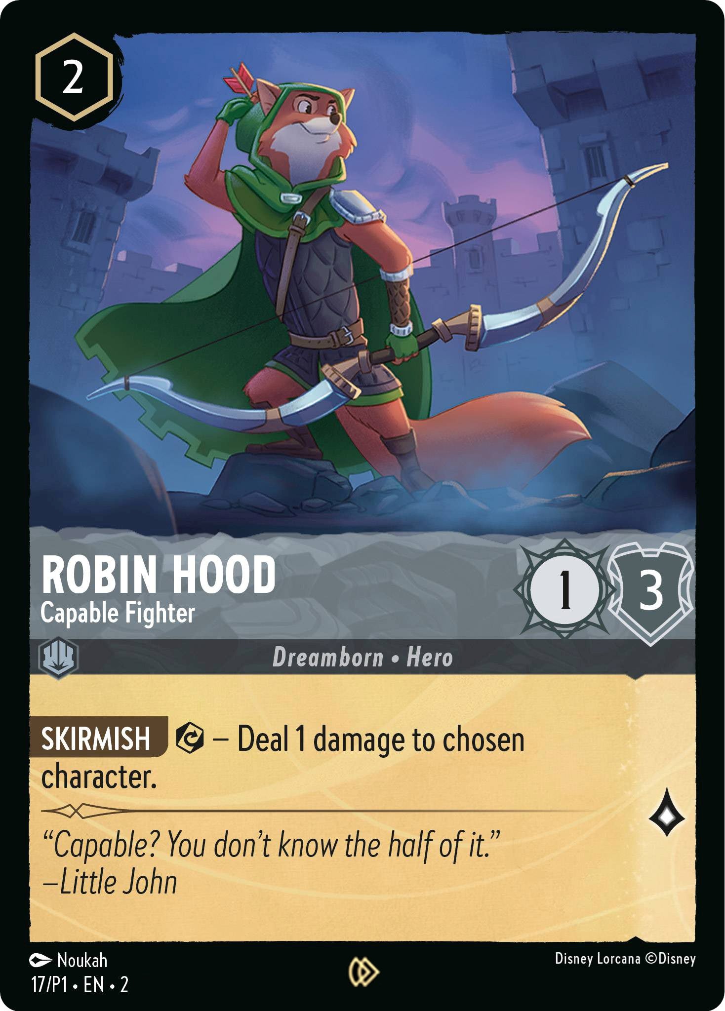 Robin Hood - Capable Fighter (17) [Promo Cards] | Total Play