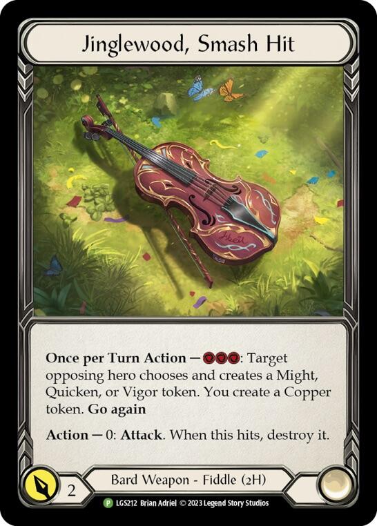 Jinglewood, Smash Hit [LGS212] (Promo)  Rainbow Foil | Total Play